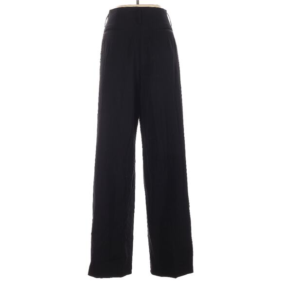 Yohji Yamamoto Femme High Rise 100% Wool Gabardine Wide Leg Pants 3 28 M - Picture 2 of 10